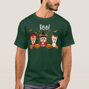 Camiseta Boo Chihuahua Ghost Dog Pet Animal Halloween Costu