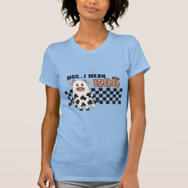 Camiseta Boo Cow Halloween Figurume Fantasma