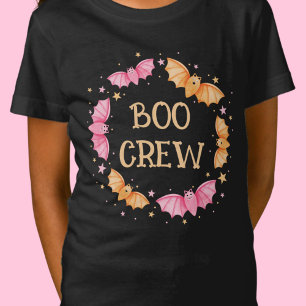 Camiseta Boo Crew Cute Pastel Halloween