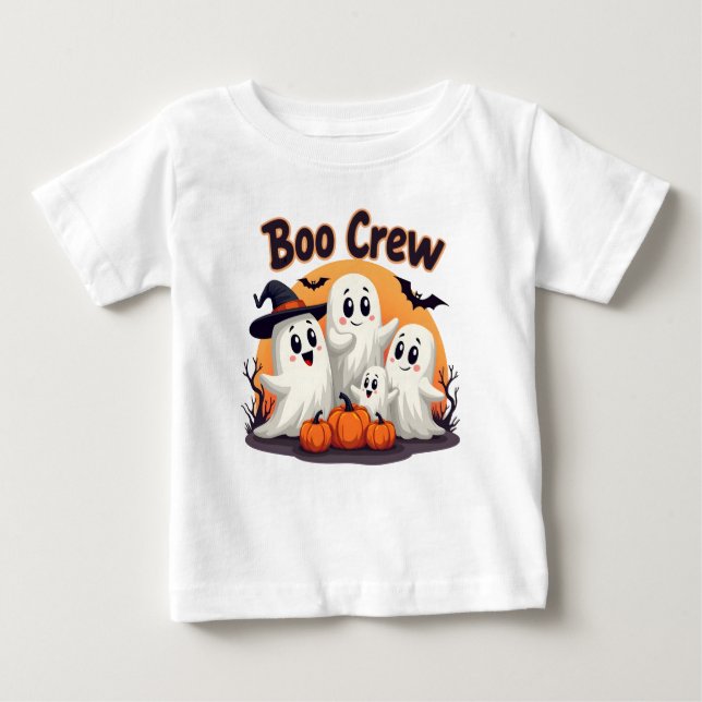 Camiseta Boo Crew - Festa Ghost (Frente)
