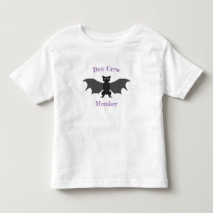 Camiseta Boo Crew Membro Toddler Tshirt