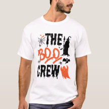 Boo Crew Orange Tee - Figurino de Dia das Bruxas d