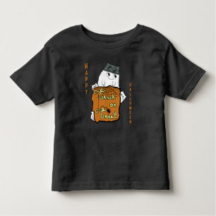 Camiseta Boo de Halloween bonito - Trick or Tratar Hallowee