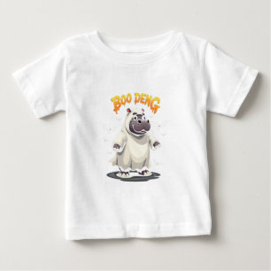 Camiseta Boo Deng Ghost Baby Pygmy Hippo Moo Deng Halloween