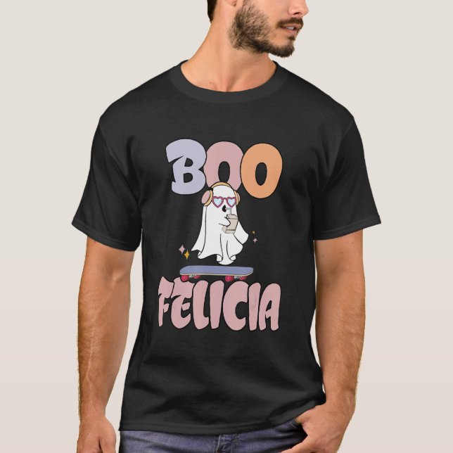Camiseta Boo Felicia Halloween Day (Frente)