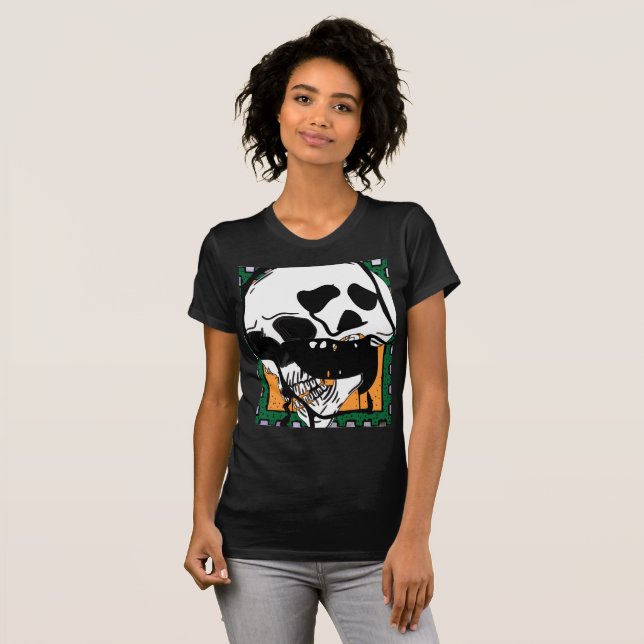 Camiseta Boo Feliz Dia das Bruxas (Frente Completa)