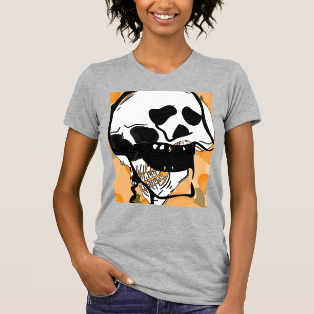 Camiseta Boo Feliz Dia das Bruxas (Frente)