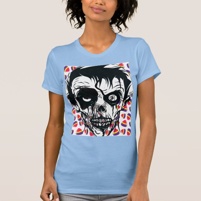 Camiseta Boo Feliz Dia das Bruxas (Frente)
