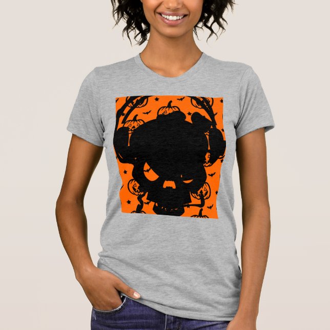 Camiseta Boo Feliz Halloween (Frente)