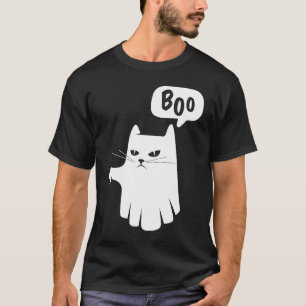 Camiseta Boo Ghost Cat desaprova desaprovação Halloween 202