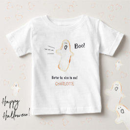 Camiseta Boo! Ghost Halloween bonito