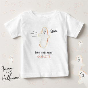 Camiseta Boo! Ghost Halloween bonito