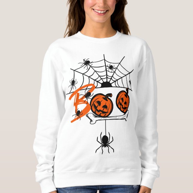 Camiseta BOO Halloween (Frente)