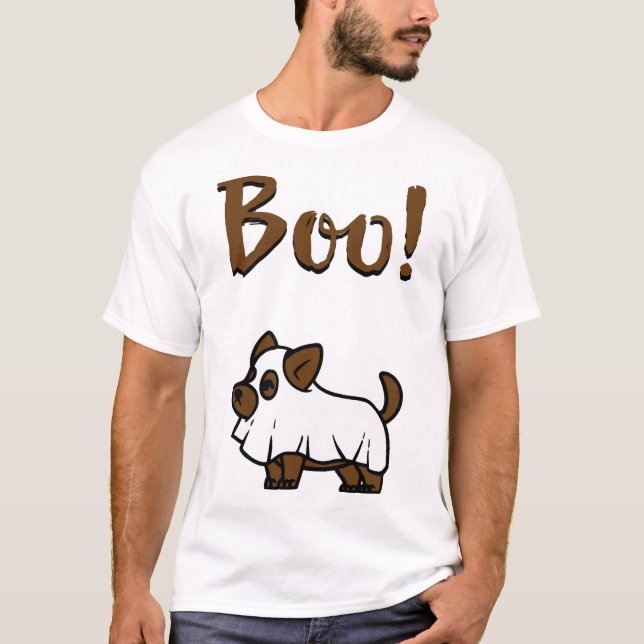 Camiseta Boo Halloween (Frente)