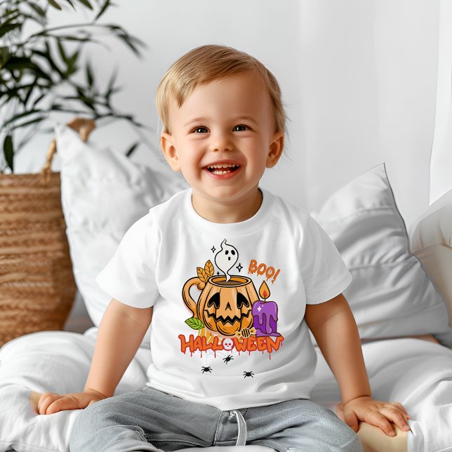 Camiseta Boo Halloween (Criador carregado)