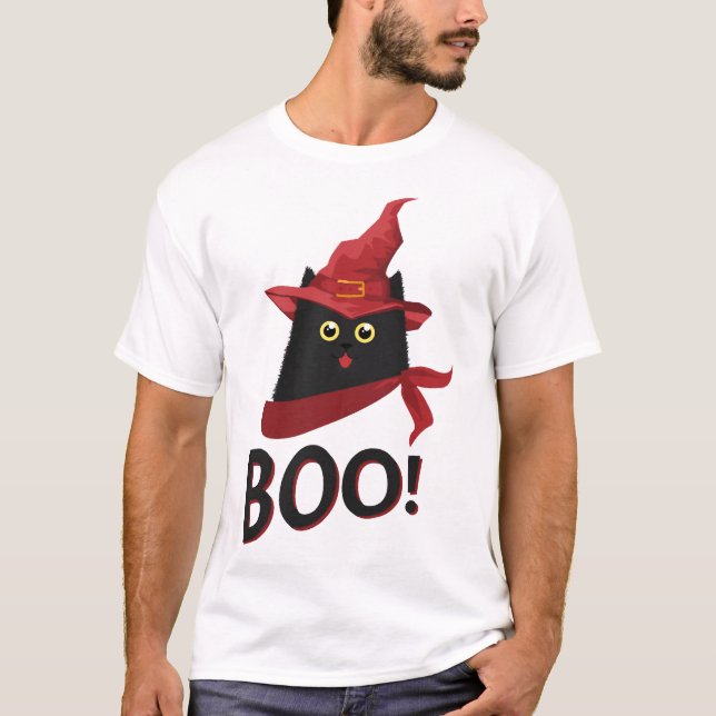 Camiseta Boo Halloween (Frente)