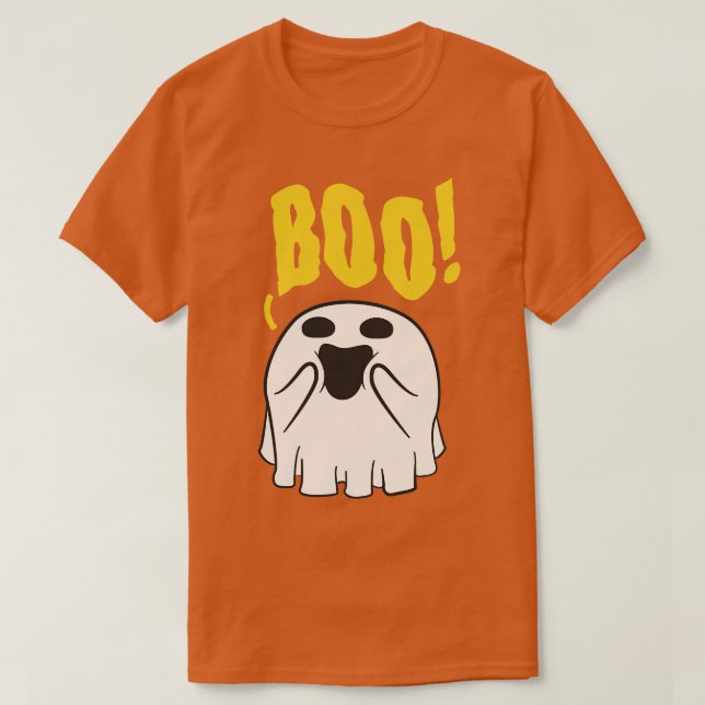 Camiseta Boo Halloween Costume (Frente do Design)