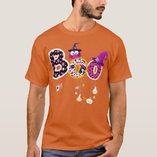 Camiseta Boo Halloween Costume Spiders, Fantasmas, Pumkin e