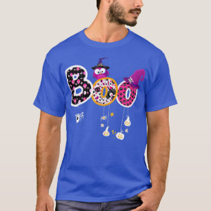 Camiseta Boo Halloween Costume Spiders Fantasmas Pumkin & W