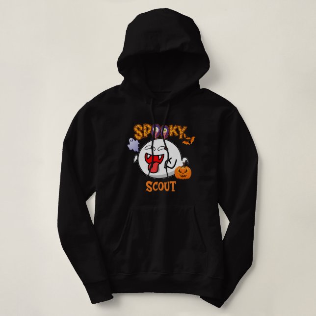 Camiseta Boo Halloween Figurume Spookout (Frente do Design)