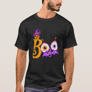 Camiseta Boo Halloween Pumpkin Carnival Festa de Halloween