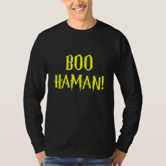 Camiseta Boo Haman! Feliz Purim Rainha de Figurino de Últim