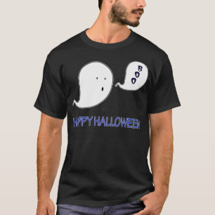 Camiseta Boo Happy Halloween norman crianças