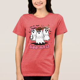 Camiseta Boo Haw Cowboy Ghost Trio Halloween