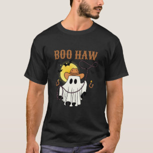 Camiseta Boo Haw Vibes de Cowgirl Assustadora Country Diver