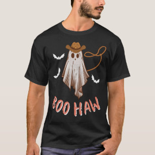 Camiseta Boo Haw Western Retro Halloween