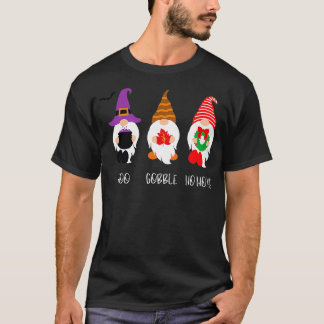 Camiseta Boo HoHo Gnomos Feliz Natal