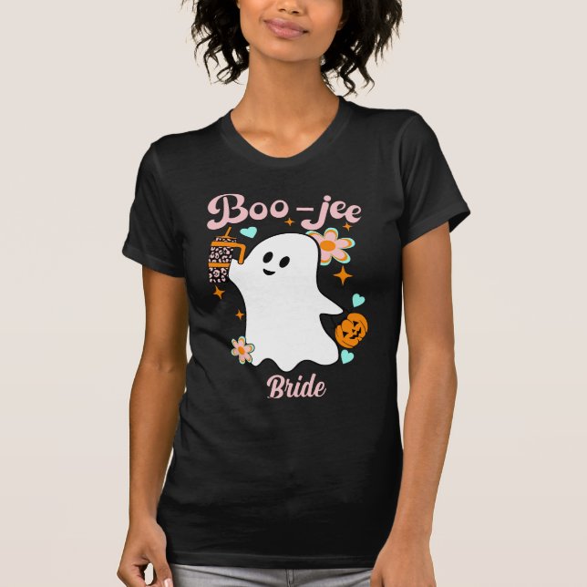 Camiseta Boo-Jee Bride | Retro Ghost (Frente)