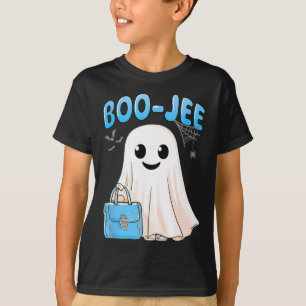 Camiseta Boo-jee Ghost Boujee Halloween Truque Ou Tr