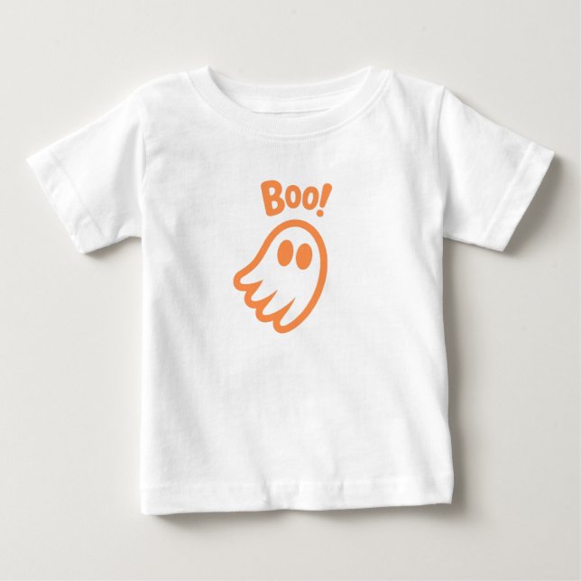 Camiseta Boo! - Kids Halloween Design (Frente)