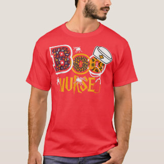 Camiseta Boo Nurse Spooky Fall, Funny Health Worker Nurse H
