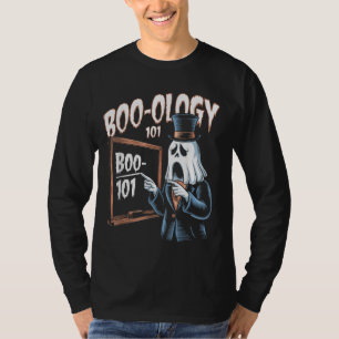 Camiseta Boo-Ologia 101, feliz halloween