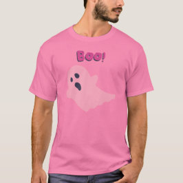 Camiseta Boo Pink Halloween