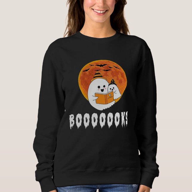 Camiseta Boo Read Books Boooooks Halloween (Frente)
