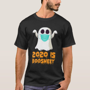 Camiseta Boo Sheet 2020 Homens Fantasmas Mulheres no Dia da