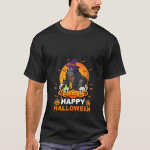 Camiseta Boo Sheet assustador Fantasma Pumpkin Lua Bruxa Go