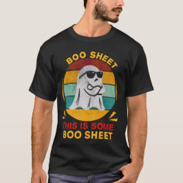 Camiseta boo sheet esta é uma folha