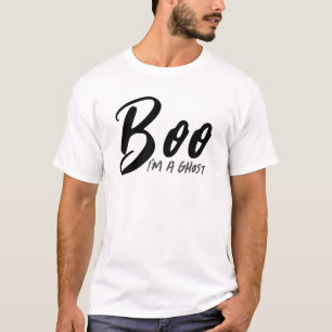 Camiseta Boo, sou um fantasma de Halloween