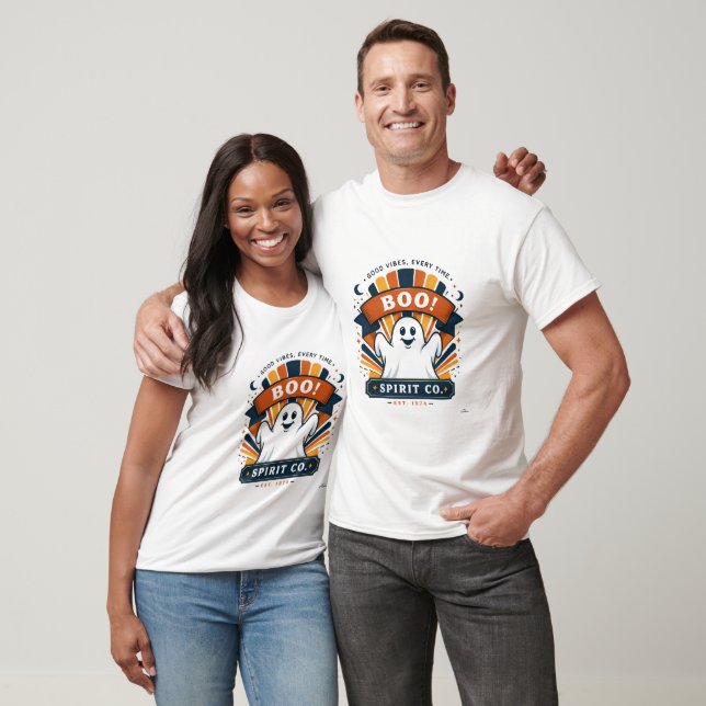 Camiseta Boo Spirit Co (Unissex)