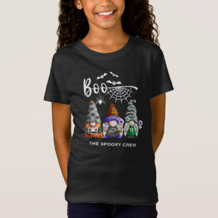 Camiseta Boo Spooky Crew Halloween Gnomos
