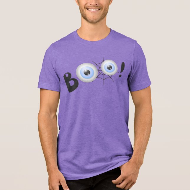 Camiseta Boo Spooky Eyebolas | Halloween (Frente)