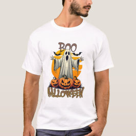 Camiseta Boo Spooky Pumpkin Haunt