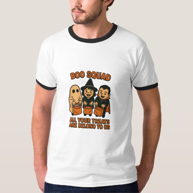 Camiseta Boo Squad – All Your Treats Are Belong To Us (Frente)