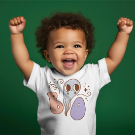Camiseta "Boo", "Super Bonito Bebê"