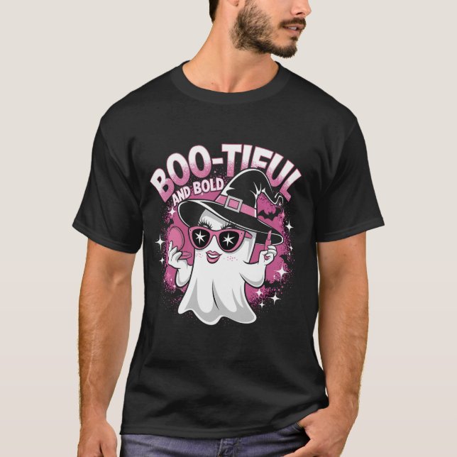 Camiseta Boo-Tiful e Bold (Frente)