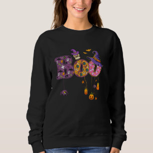 Camiseta Boo Witch Hat Coruja Aranhas Bat Pumkin Engraçado